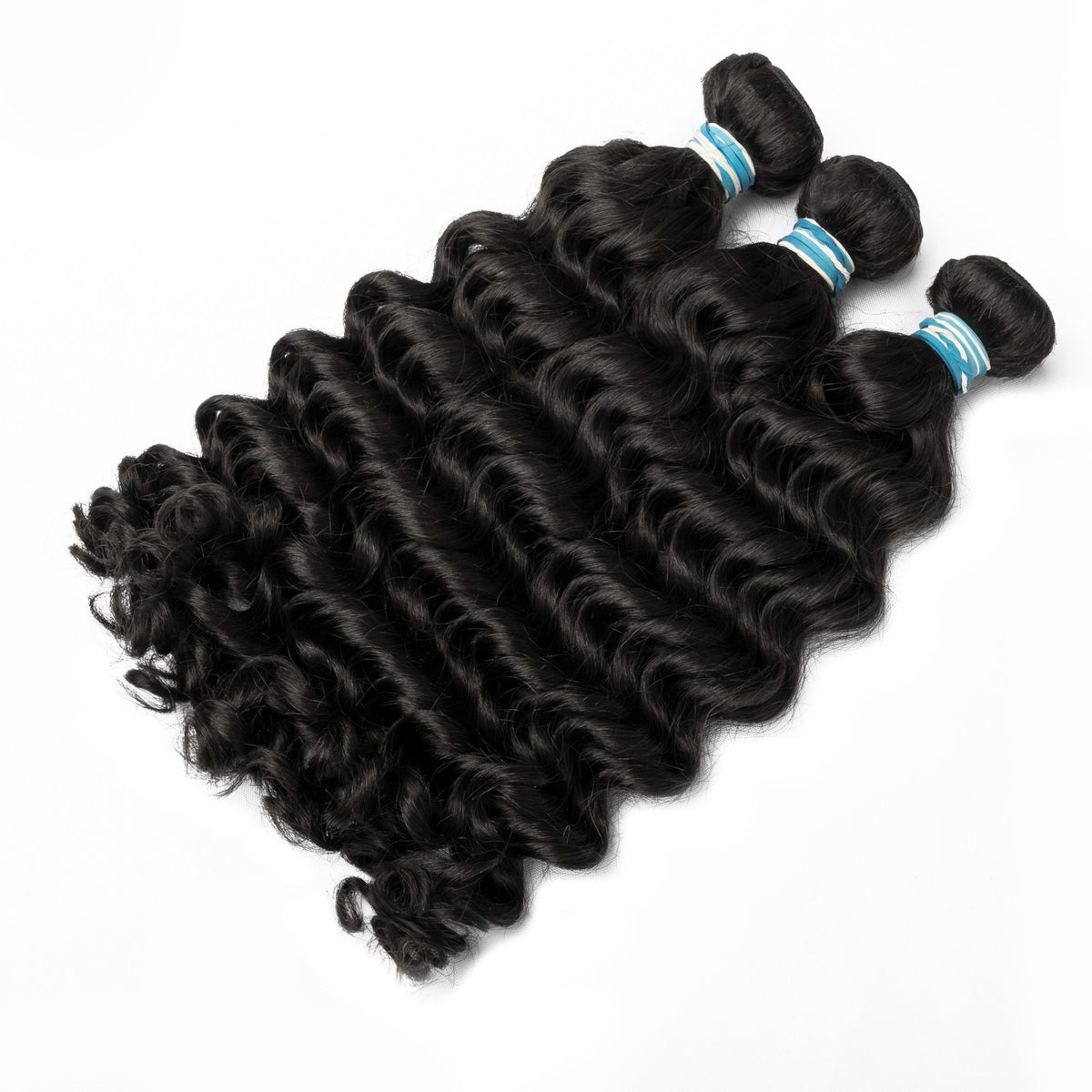 XR Collection Premium Virgin Hair — Curly — 3-Bundle Mixed Length