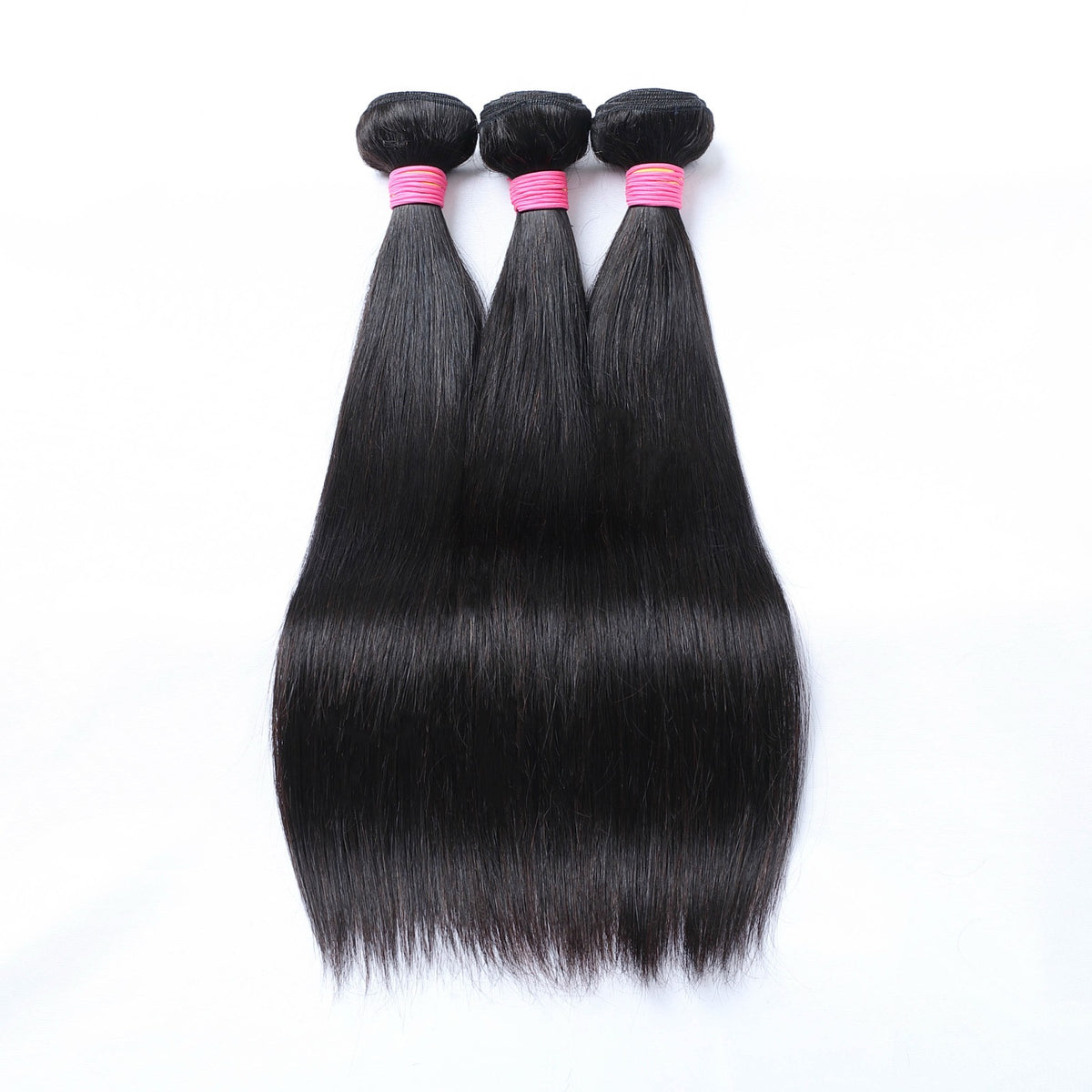 Pink Collection Brazilian Virgin Hair — Body Wave — 3-Bundle Mixed Length