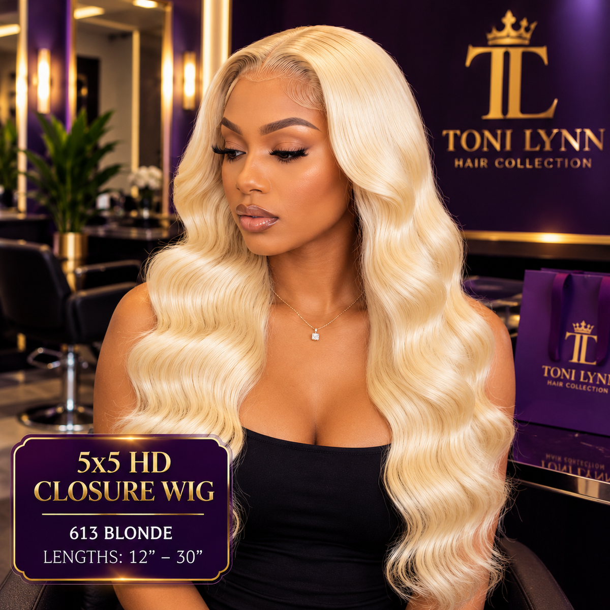 5x5 HD Closure Wig