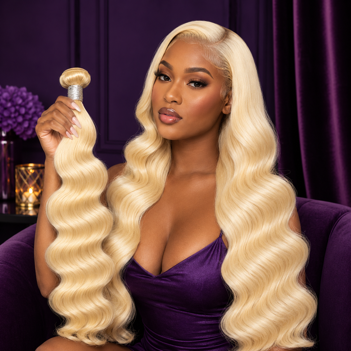 Luxury Human Hair 613